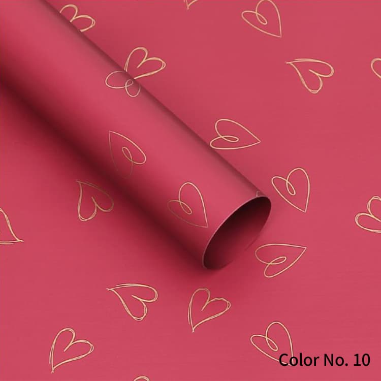 Folia florystyczna motyw serca FF-HEART-10