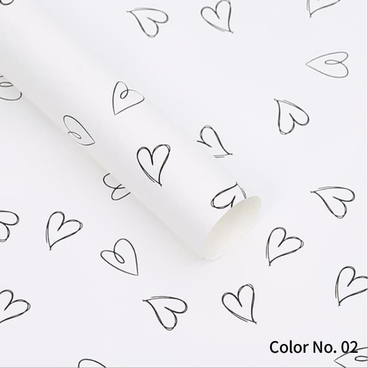 Folia florystyczna motyw serca FF-HEART-2