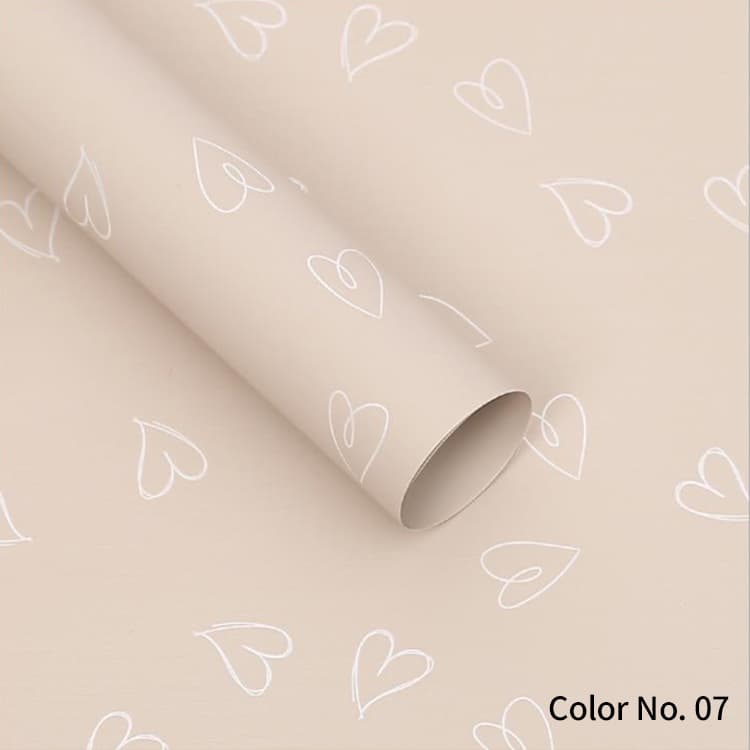 Folia florystyczna motyw serca FF-HEART-7