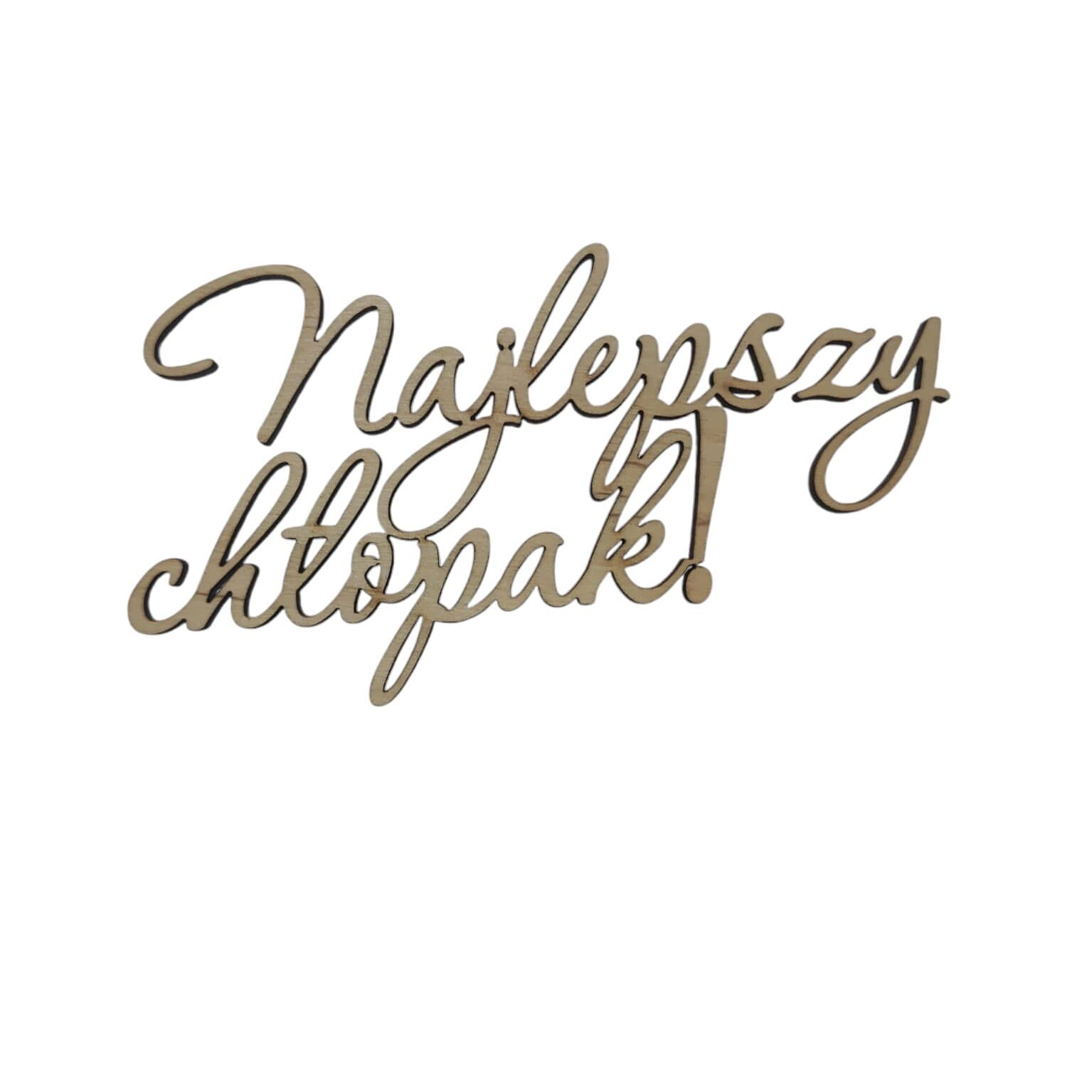 Topper napis Najlepszy Chłopak