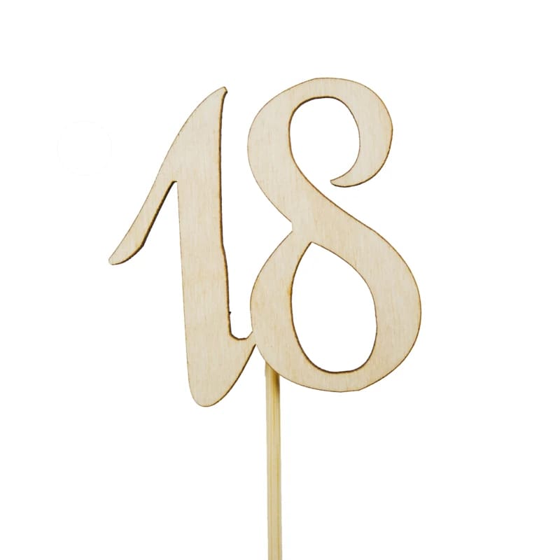 Topper liczba 18