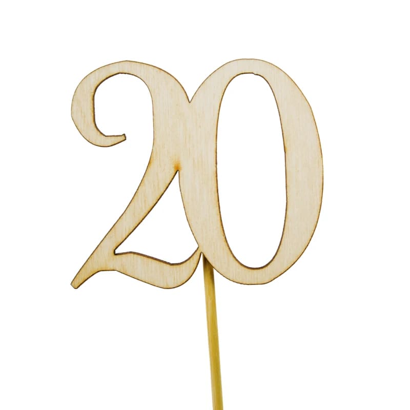 Topper liczba 20
