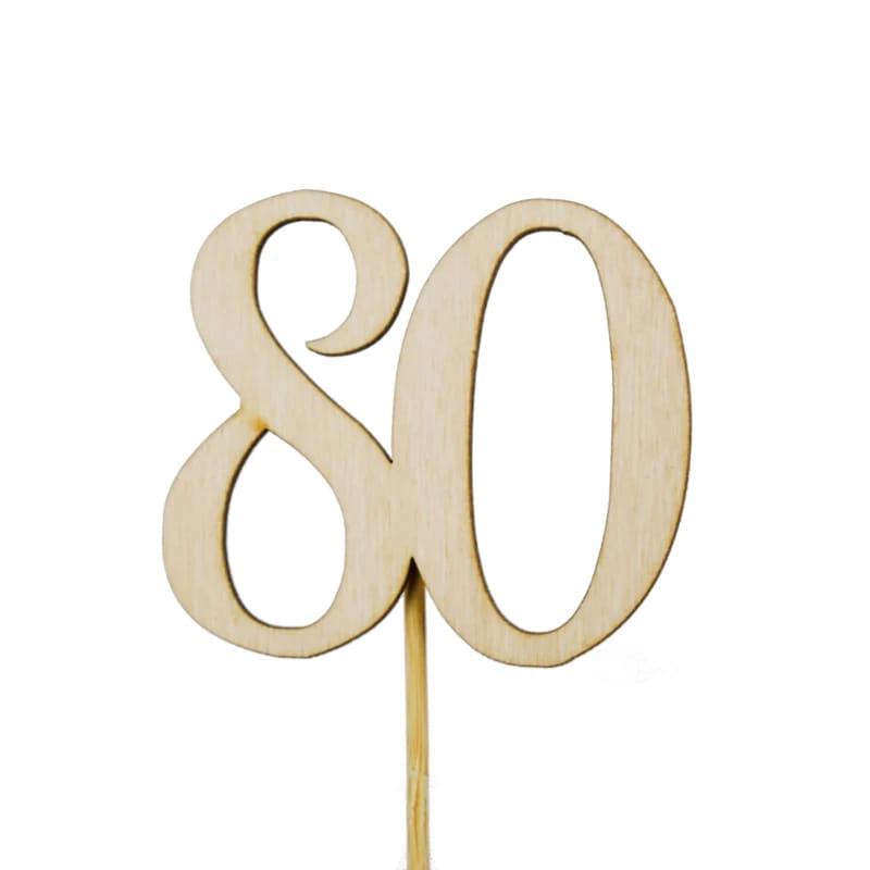 Topper liczba 80