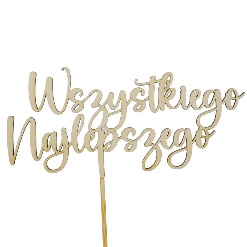 Topper Wszystkiego Najlepszego