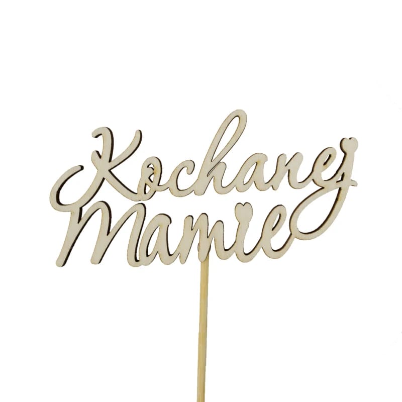 Topper napis Kochanej Mamie
