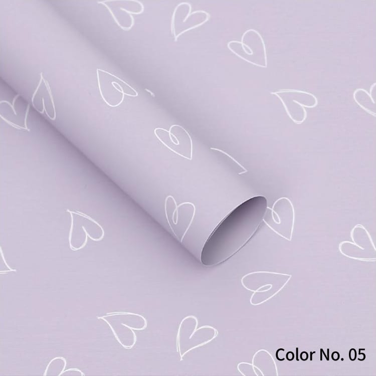 Folia florystyczna motyw serca FF-HEART-5
