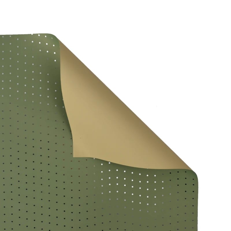 Folia florystyczna srebrne kropki 58x58cm (20 arkuszy) FF-DOT-6