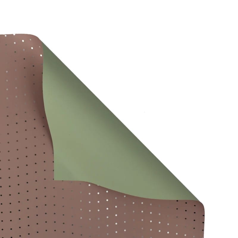 Folia florystyczna srebrne kropki 58x58cm (20 arkuszy) FF-DOT-7