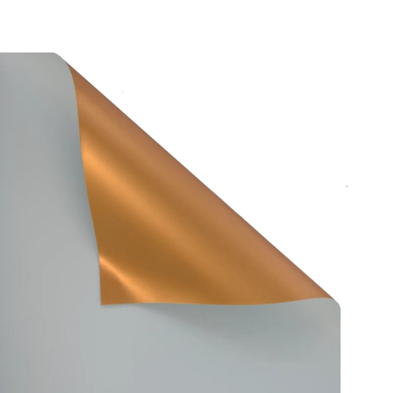 Folia florystyczna złoty/błękitny 58cm/8mb FF-ZR14