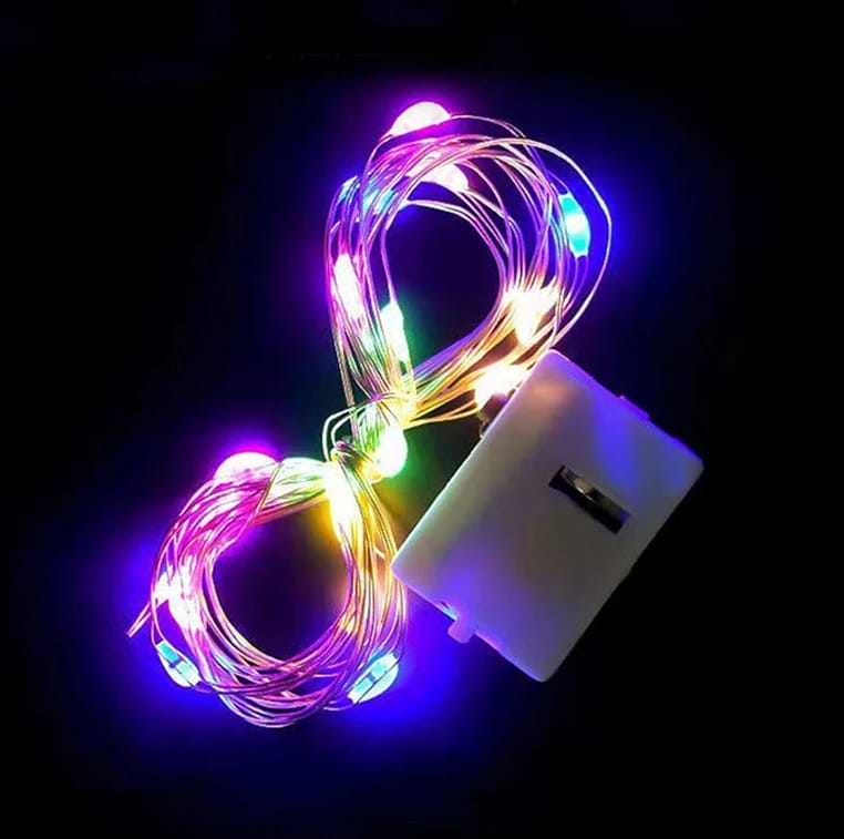Światła LED do bukietu – (1m) Kolorowy