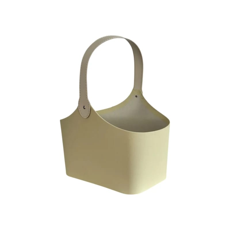 Flowerbox koszyk | KREMOWY