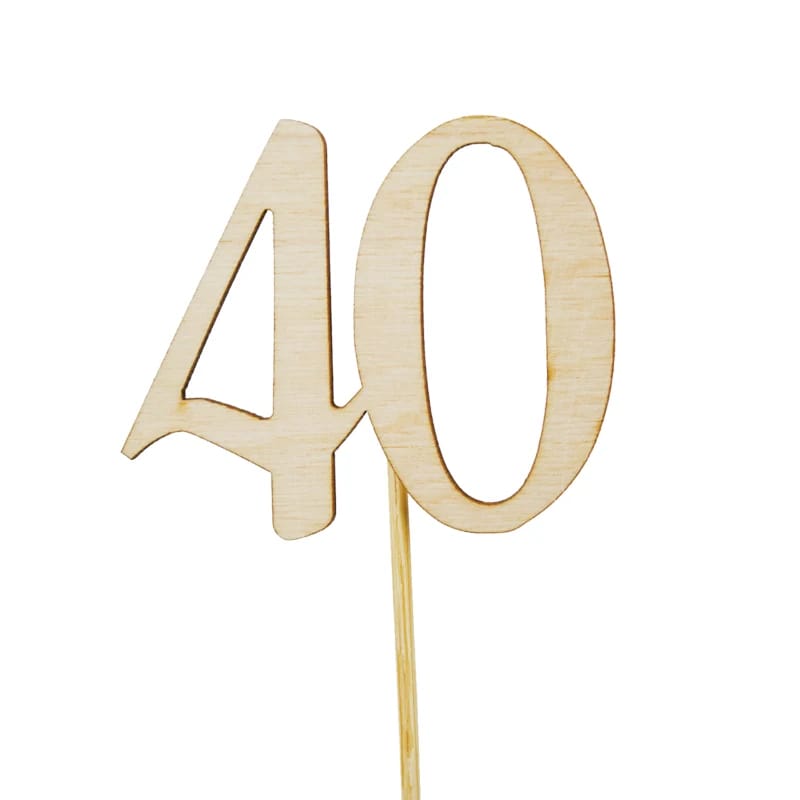 Topper liczba 40