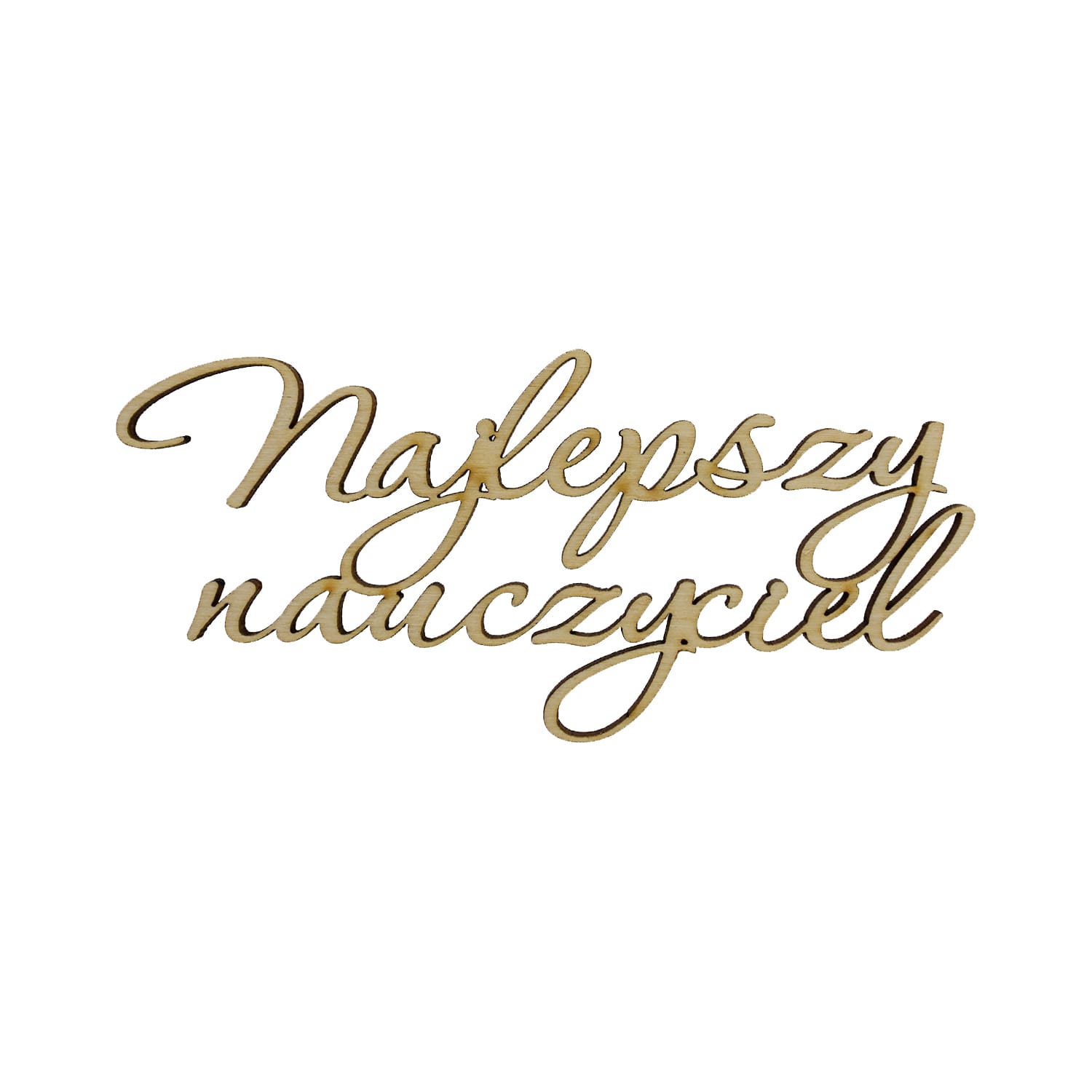 Topper napis Najlepszy Nauczyciel