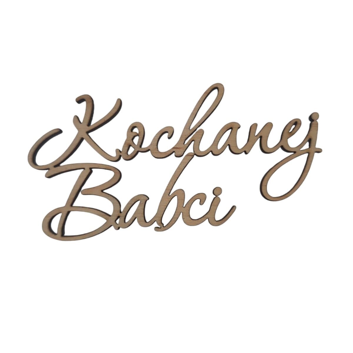 Topper napis Kochanej Babci