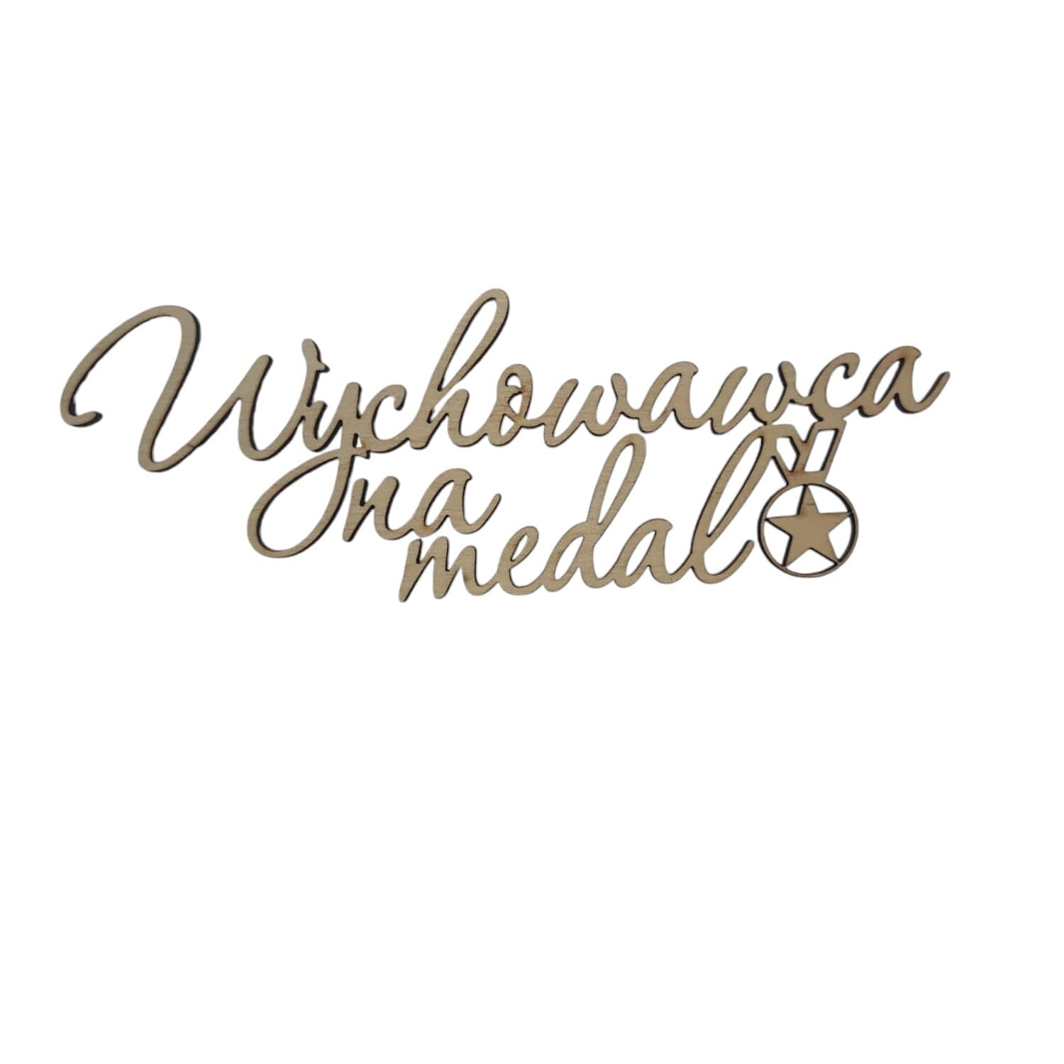 Topper napis Wychowawca na medal