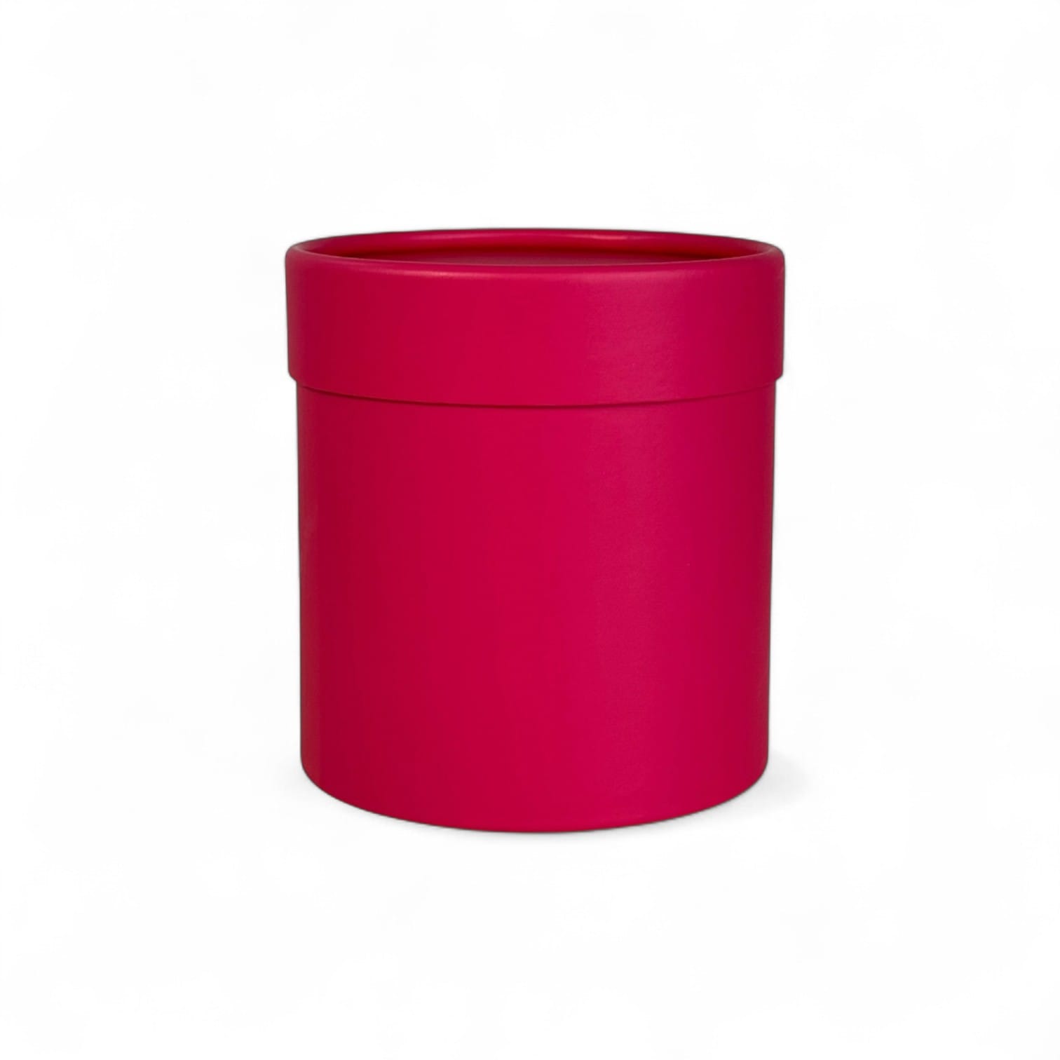 Pudełko okrągłe matowe | FUCHSIA | S